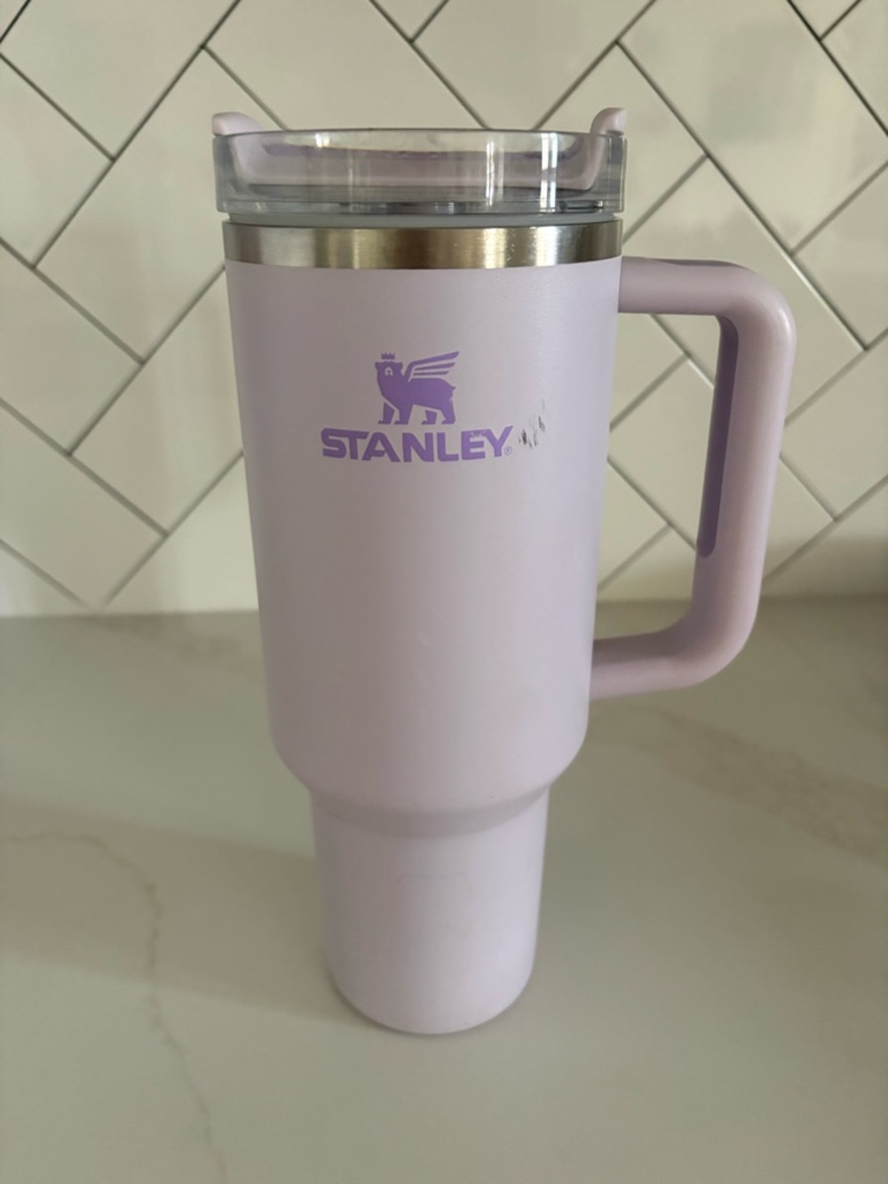 Stanley Lilac Travel Mug with Handle